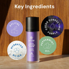 SNOW producto junto a espejo de baño, ideal para retoques diarios
