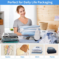 Soarvita bolsa con camiseta doblada demostrando protección y estética
