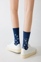 Sockswift etiqueta de cuidados y composición, fácil mantenimiento
