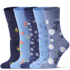 Sockswift vista frontal del paquete con cinco pares y colores