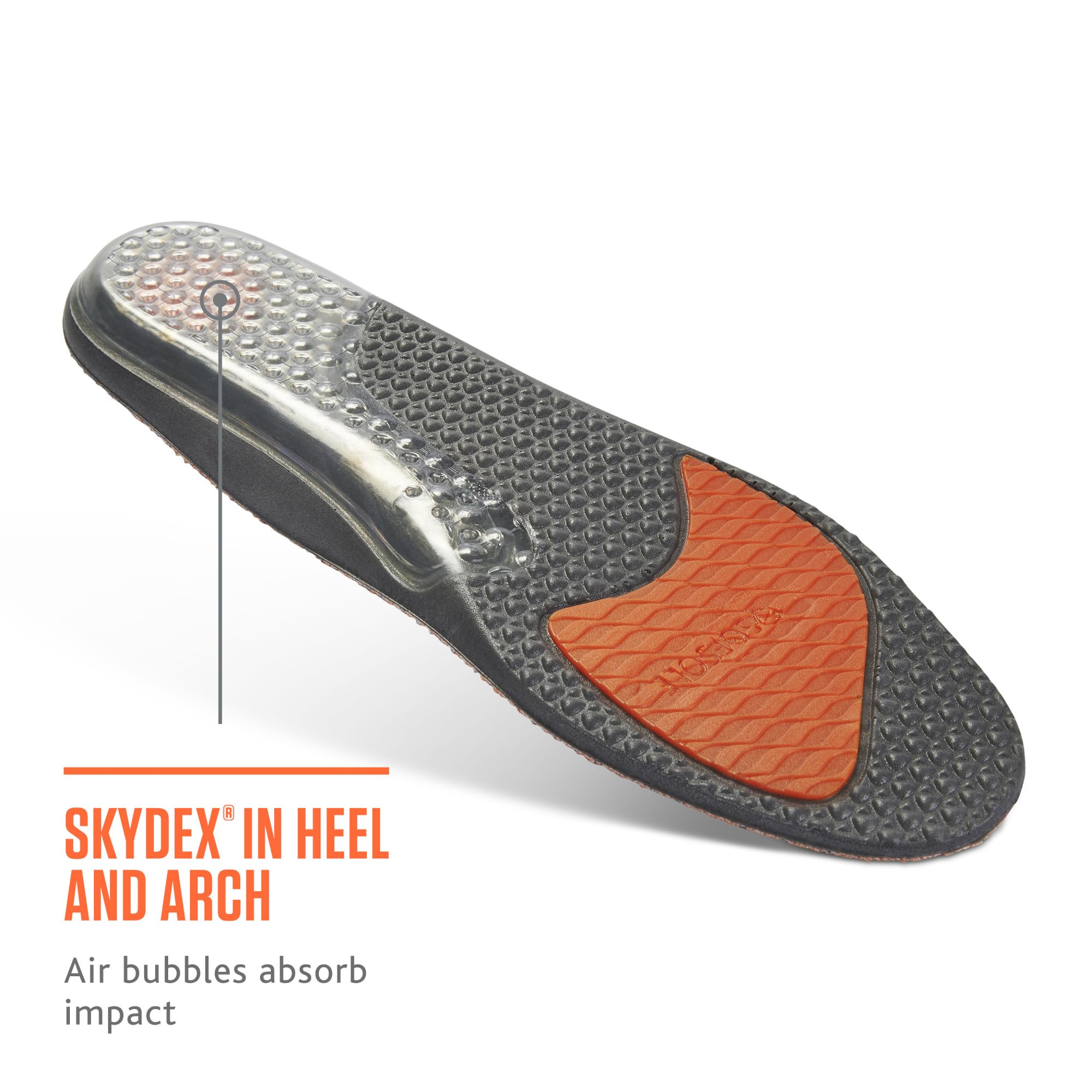 Sof Sole textura de la cubierta COOLMAX que ayuda a evacuar la humedad