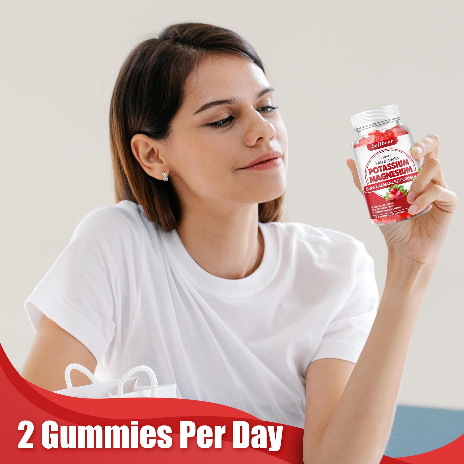 Softbear Gomitas Potasio, elaboradas bajo normas de buenas prácticas de manufactura para calidad