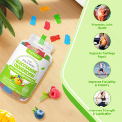 Softbear gomitas textura suave, sabor a fruta mixta.