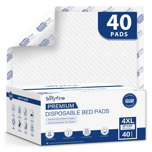 SOFYFINE paquete frontal de 40 protectores para uso doméstico y nocturno
