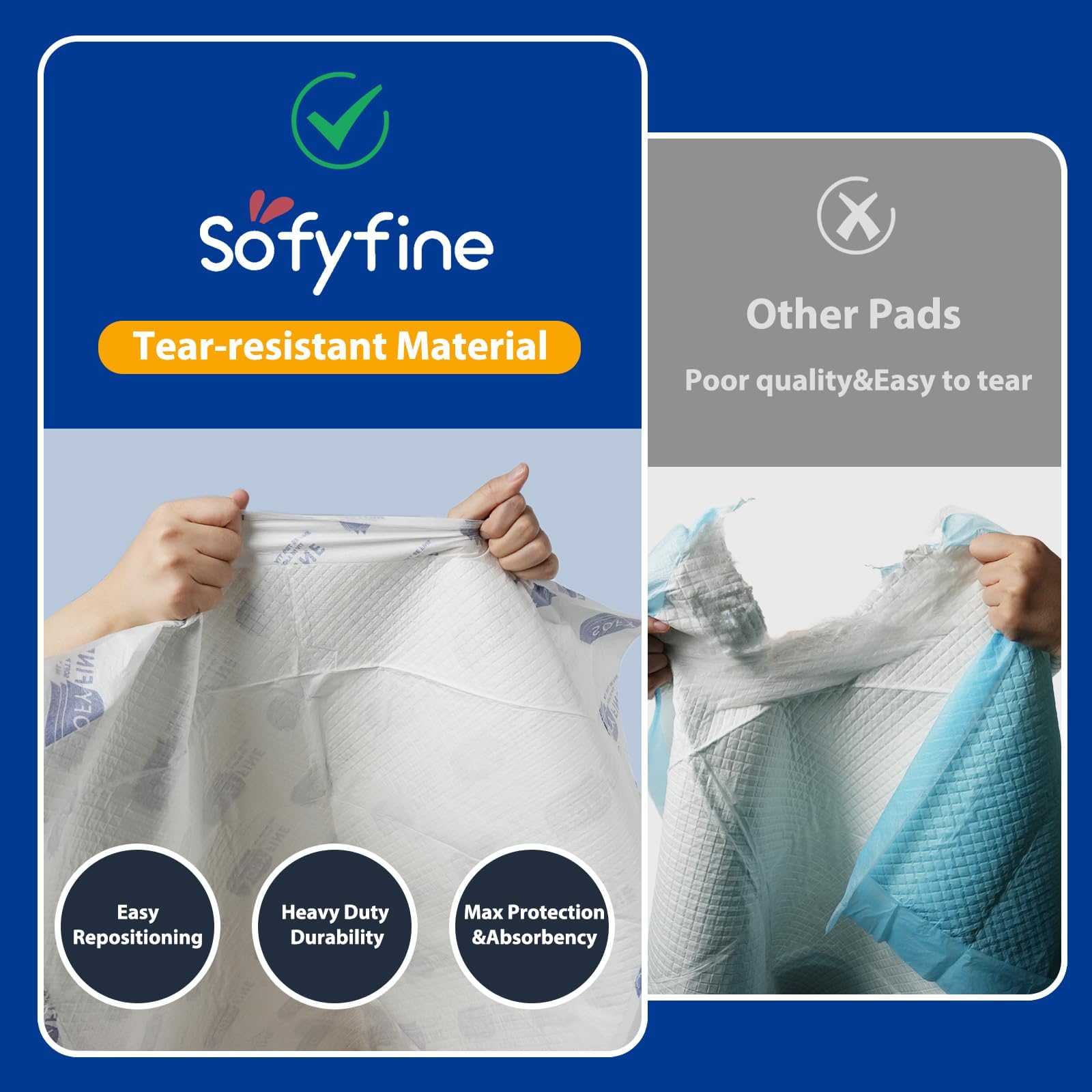 SOFYFINE lámina trasera impermeable resistente a desgarros