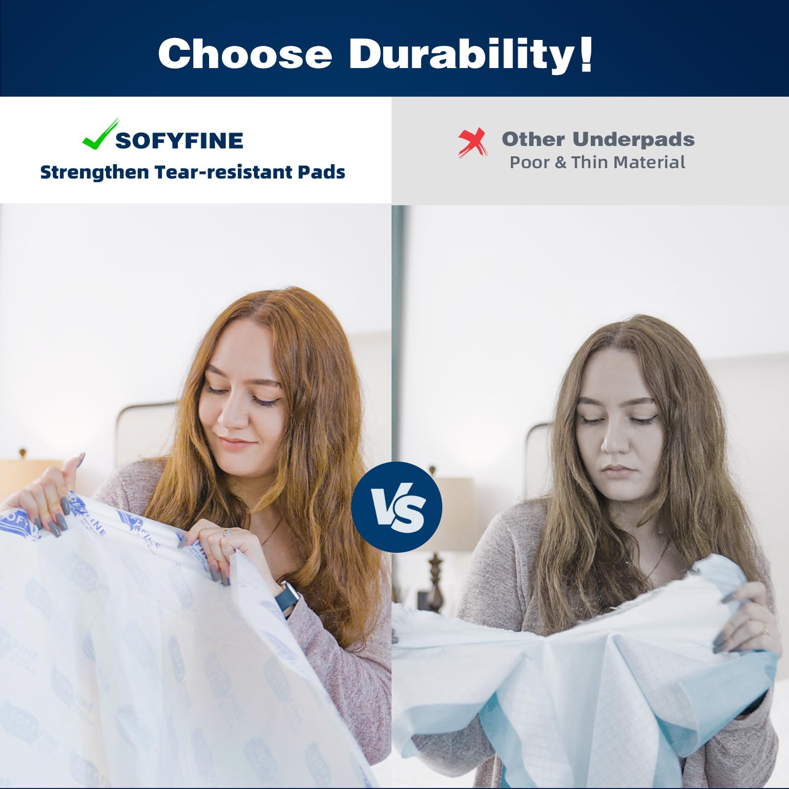 SOFYFINE película PE trasera impermeable evita filtraciones