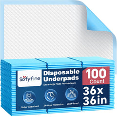 SOFYFINE paquete frontal XXL 100 unidades mostrando presentación y ahorro