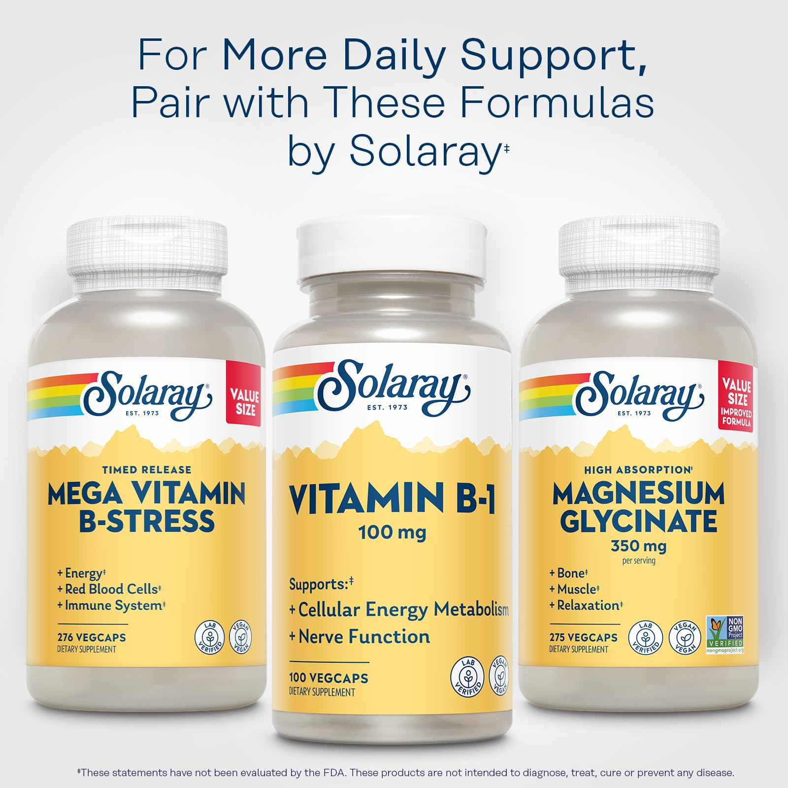 SOLARAY producto en ambiente lifestyle promoviendo vitalidad