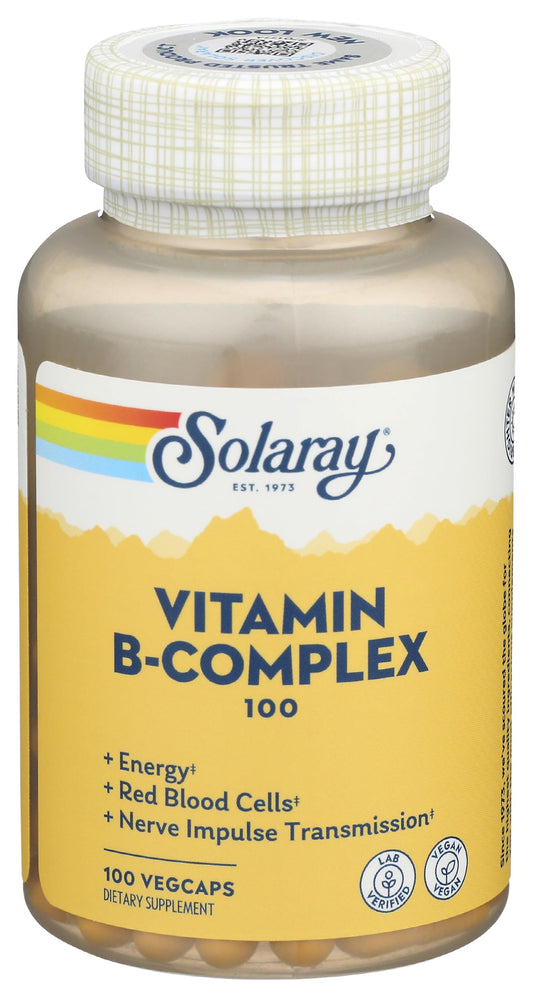 SOLARAY B-Complex cápsulas: soporte para energía diaria y metabolismo