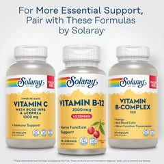 SOLARAY pastillas junto a desayuno saludable, apoyo a rutina diaria