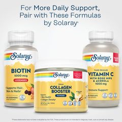 Envase reciclado Solaray Biotina 5000mcg y compromiso ambiental