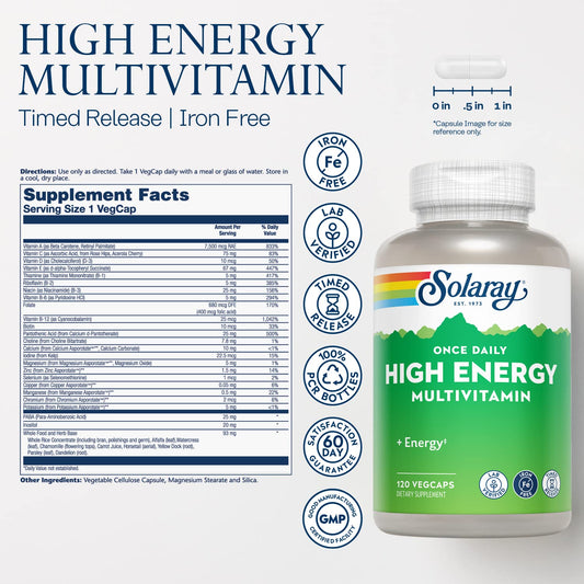 SOLARAY detalle de la textura de la cápsula vegetal para mejor absorción
