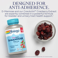 SOLARAY CranActin Cranberry Extract bottle – cranberry blend may support urinary health.