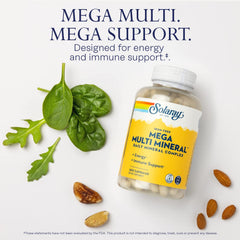 SOLARAY detalle de etiqueta nutricional claridad de ingredientes