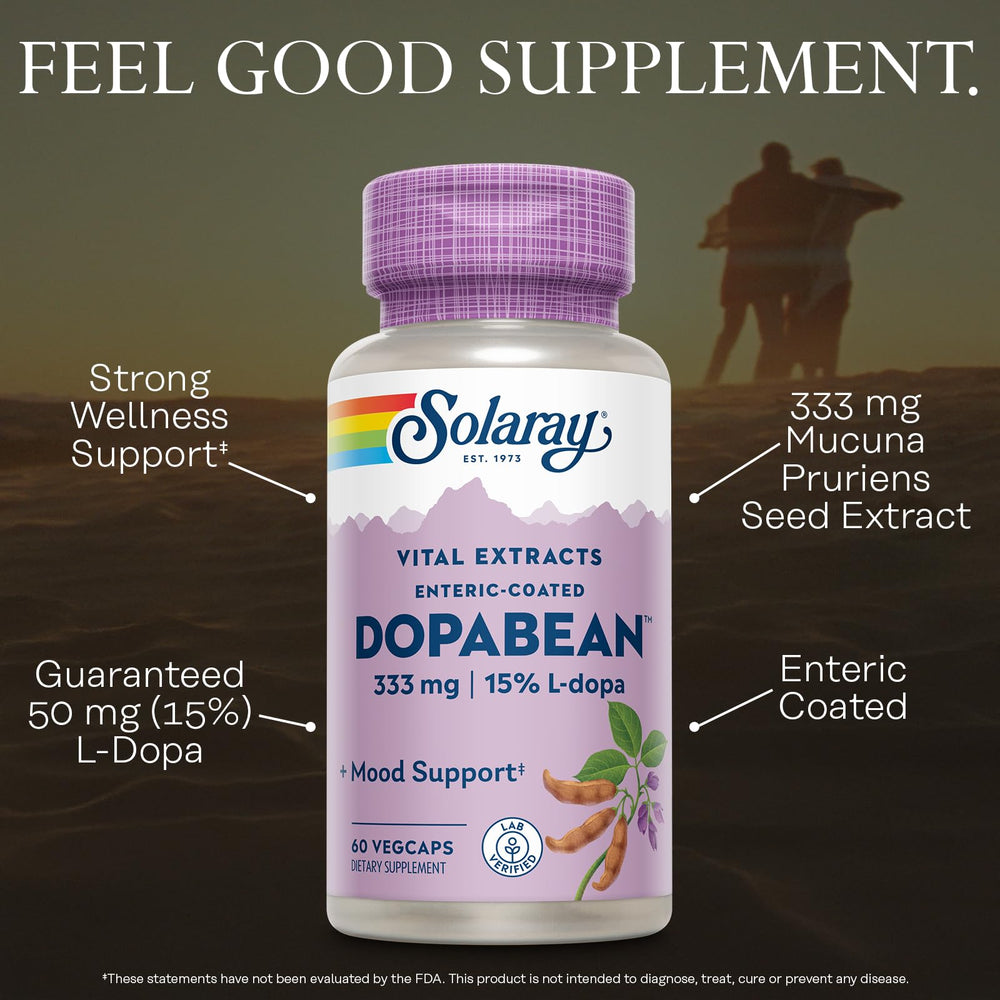 SOLARAY Dopabean 333mg cápsula para uso diario