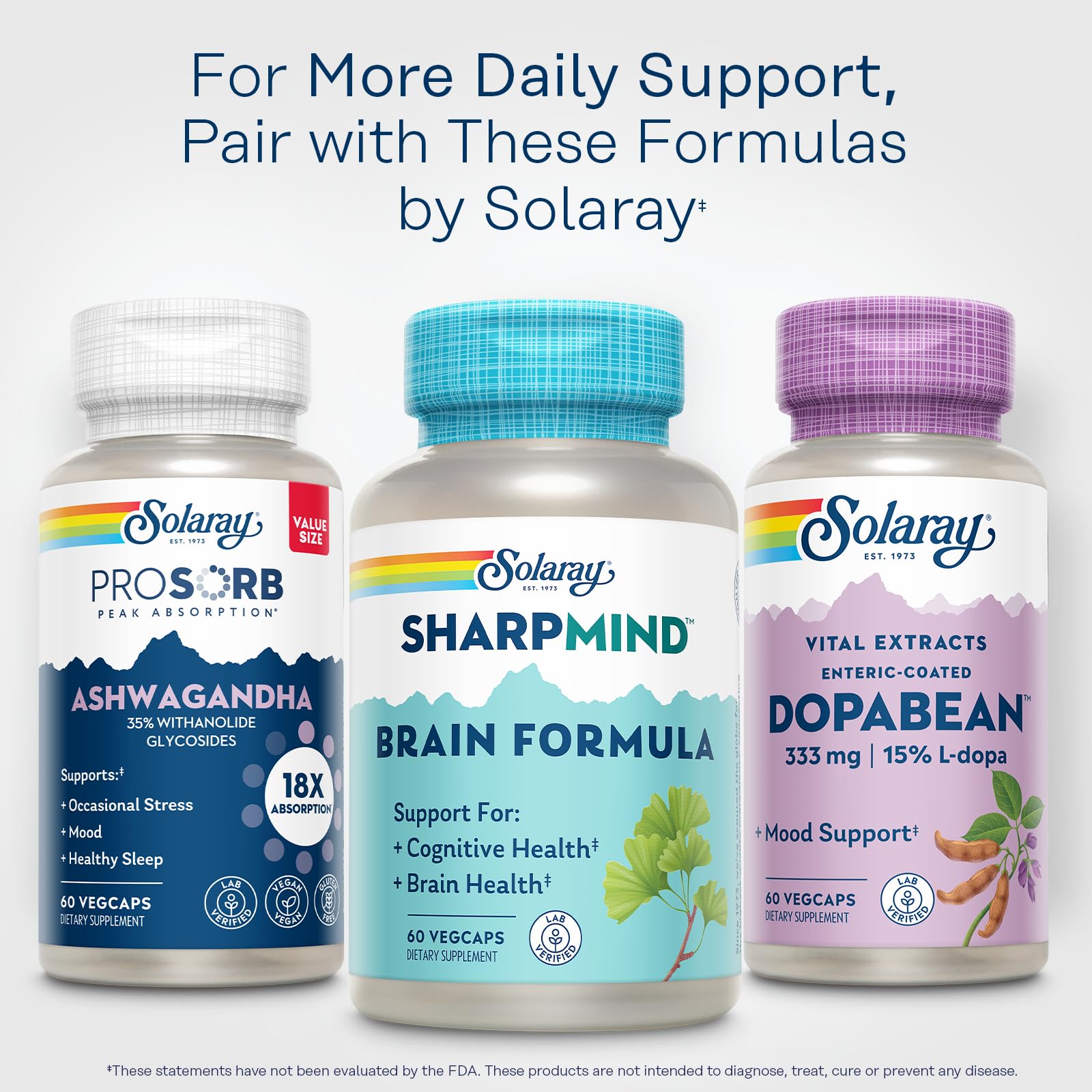 SOLARAY Dopabean 333mg garantía de 60 días para tranquilidad