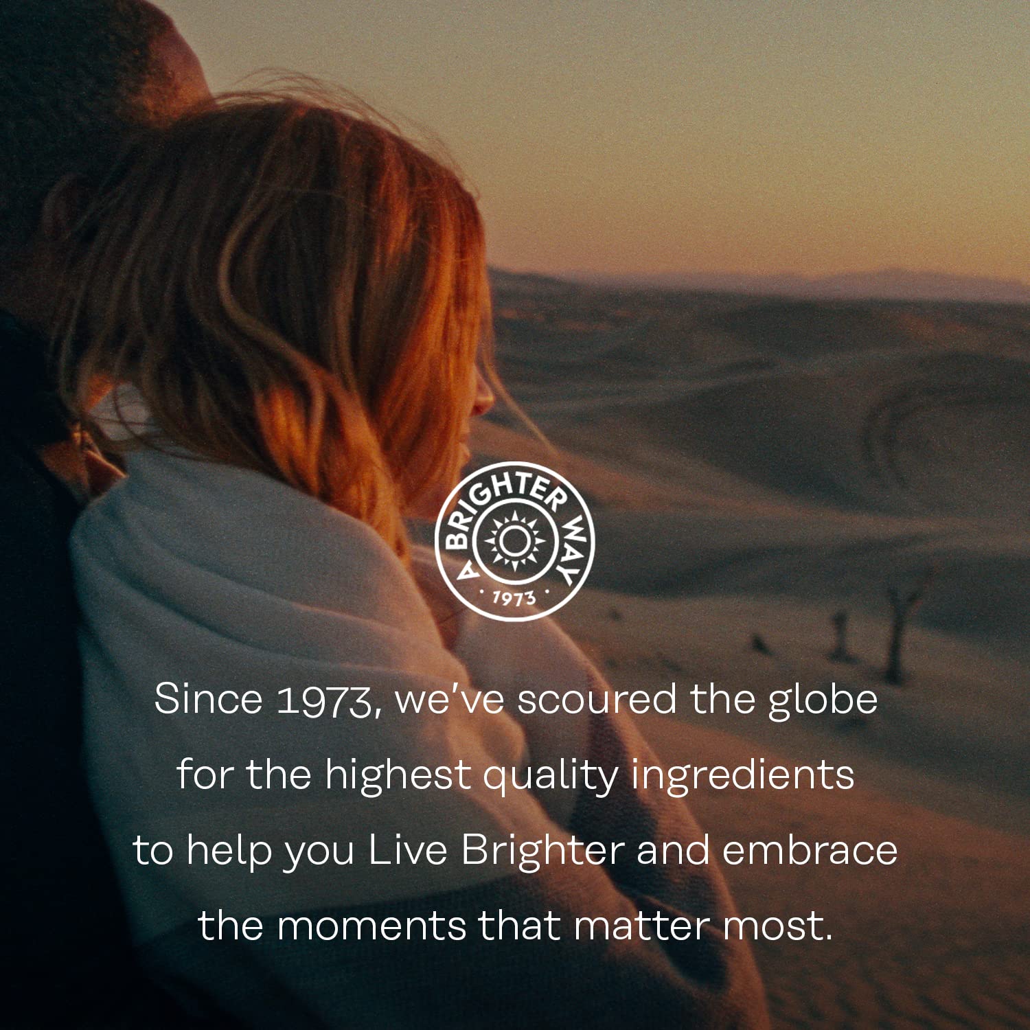 SOLARAY eco-friendly packaging – post-consumer recycled bottle.