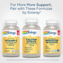 SOLARAY producto en escena de vida sana, apoyo nutricional visible