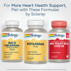 SOLARAY etiqueta nutricional enfocada en ingredientes y garantías