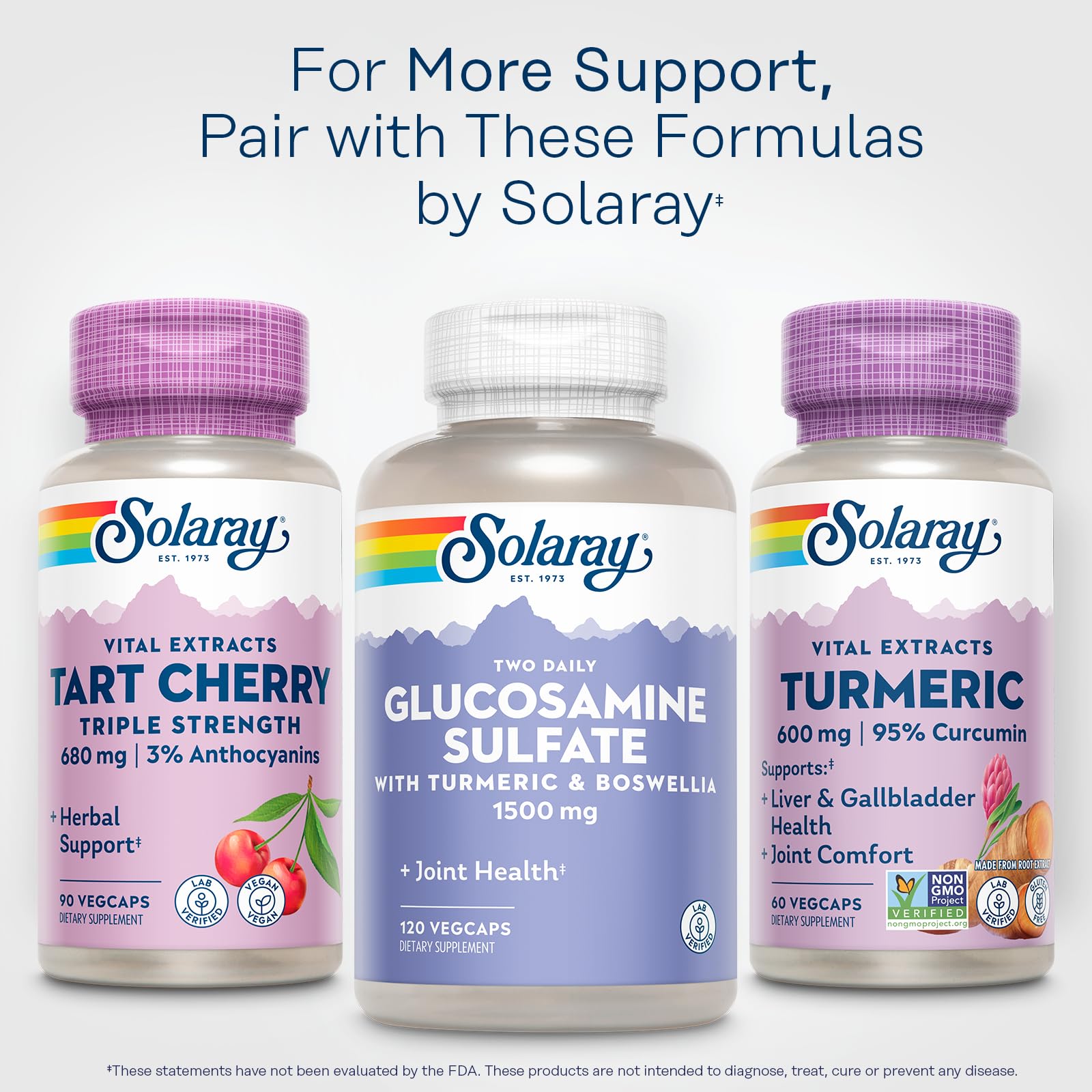 SOLARAY etiqueta nutricional clara para verificar ingredientes