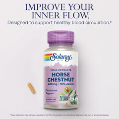 Solaray Frasco de cápsulas vegetales en envase verde.