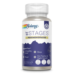 SOLARAY frasco frontal mostrando 60 VegCaps y beneficios visibles