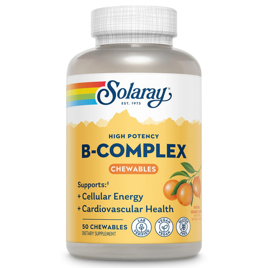 SOLARAY frente del envase mostrando 50 porciones y sabor naranja