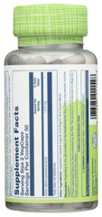 SOLARAY lista de ingredientes visiblemente natural y transparente