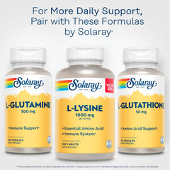 SOLARAY L-Glutatión: uso diario en cápsula vegetal para hábitos saludables.