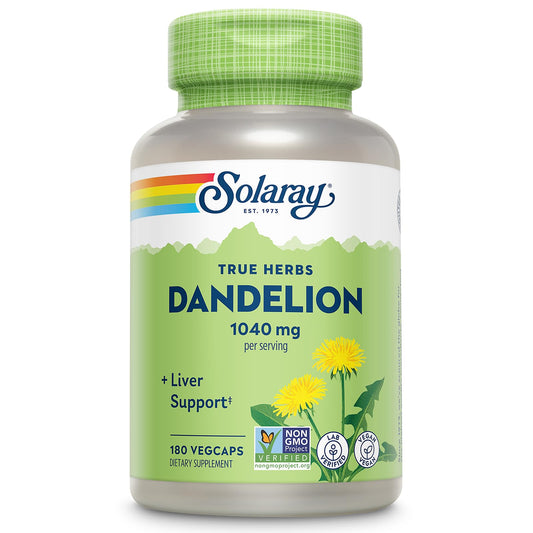 Solaray envase frontal con 60 cápsulas veganas mostrando confianza y claridad