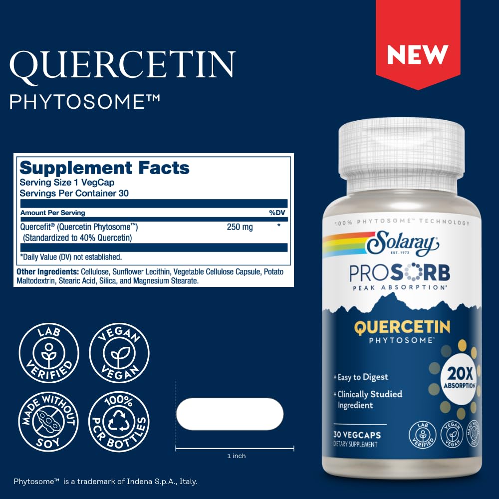 SOLARAY etiqueta detalle con ingredientes y dosis visibles