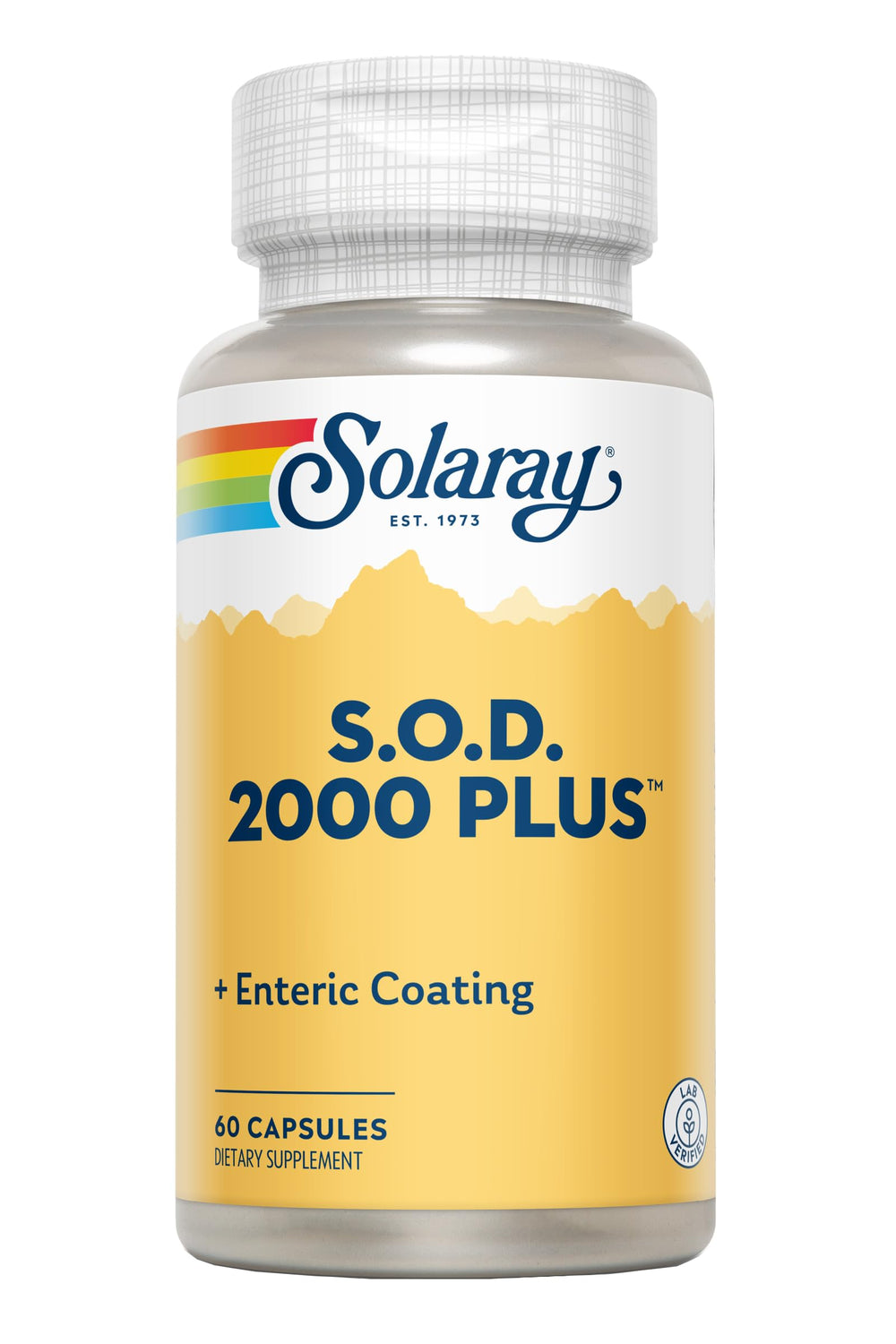 SOLARAY persona tomando una cápsula, uso sencillo y práctico