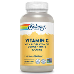 SOLARAY envase frontal mostrando 250 VegCaps y beneficio de dosis alta