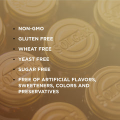 Solgar Calcio Avanzado Complex detalle de calidad y pureza.