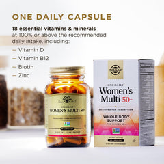Solgar etiqueta nutricional con ingredientes clave para absorción mejorada
