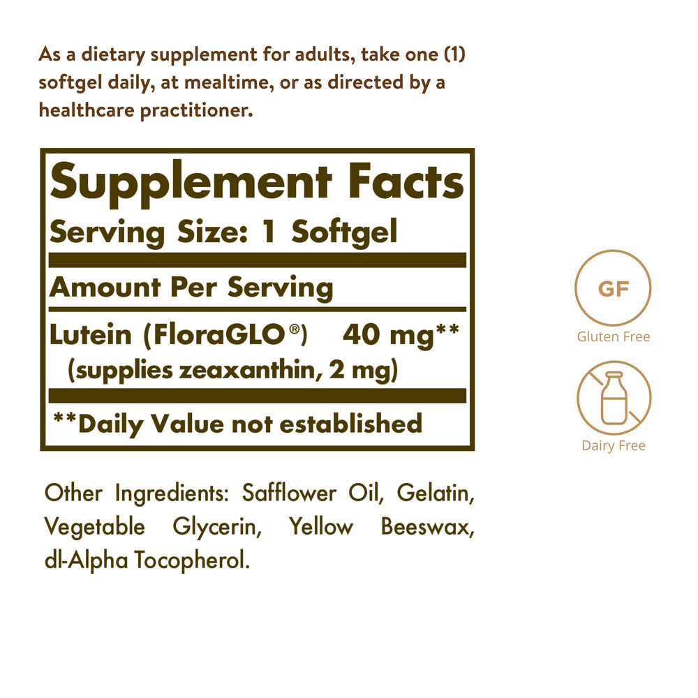 Solgar softgel textura brillante que facilita la ingestión y absorción
