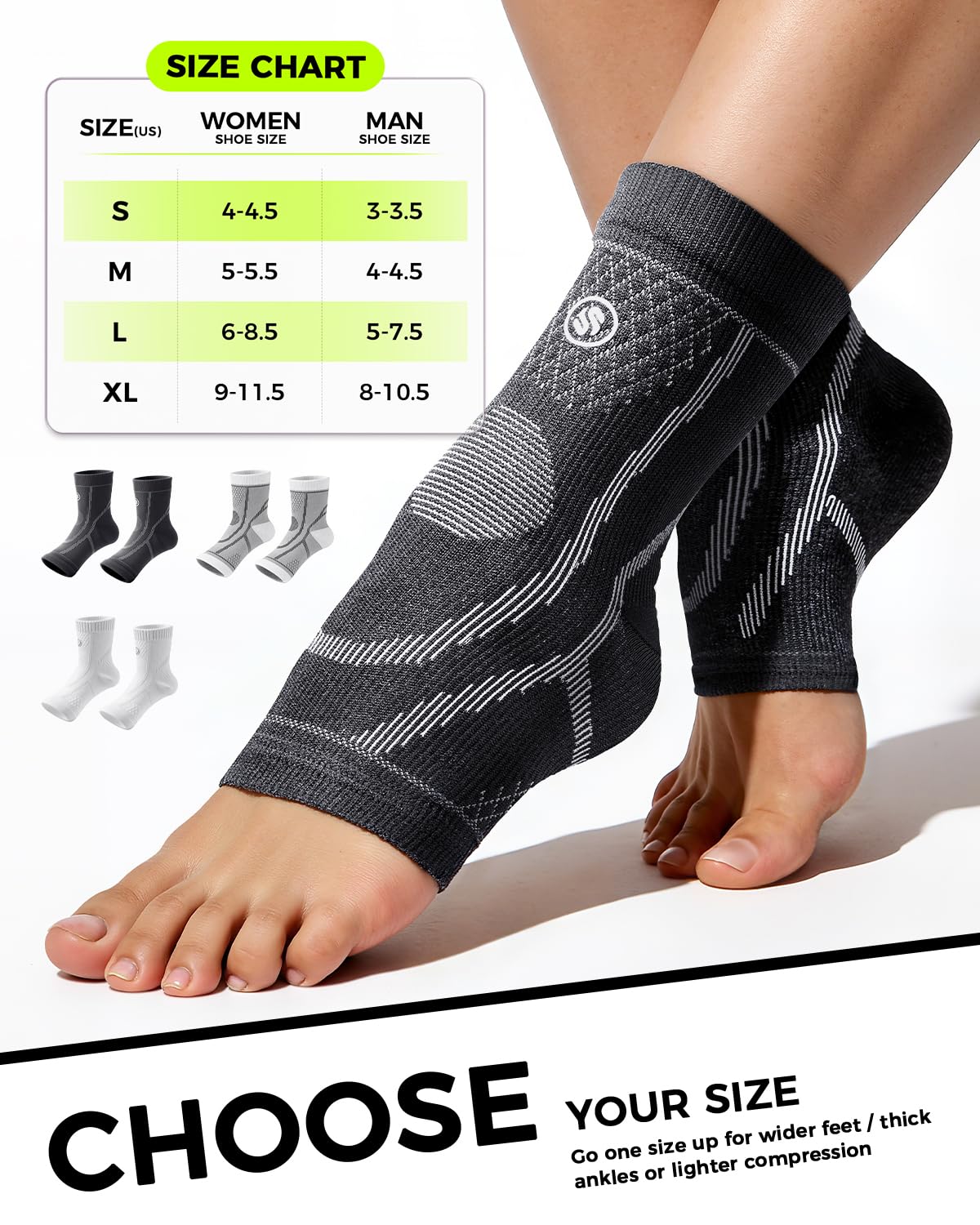 SOLOEVER conjunto en gris negro blanco para uso diario
