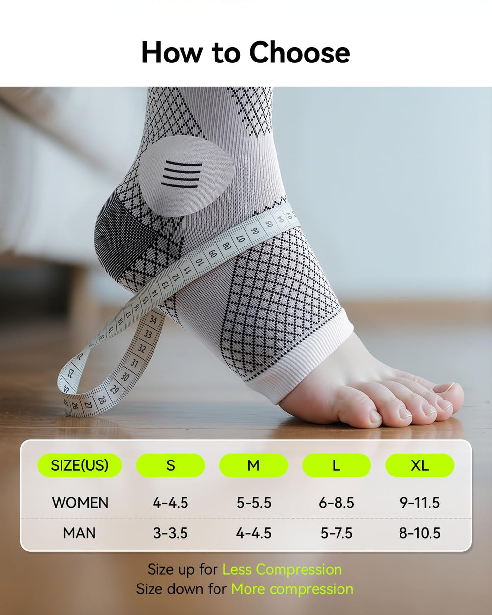 SOLOEVER perfil del tobillo con diseño abierto en los dedos para ventilación