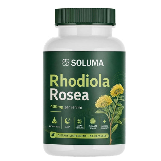 Soluma frasco frontal mostrando etiqueta clara y beneficios