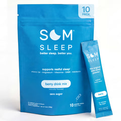 Som Sleep frontal mostrando el paquete y beneficios rápidamente