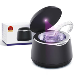 Sonic Dental Pro vista frontal del limpiador, diseño compacto y elegante