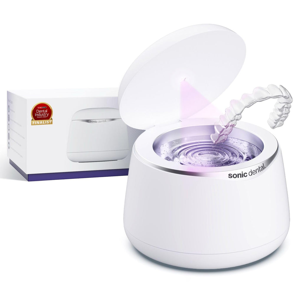 Sonic Dental vista frontal del pod con diseño compacto y control sencillo