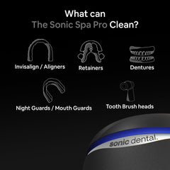 Sonic Dental detalle del tanque de acero inoxidable que asegura higiene
