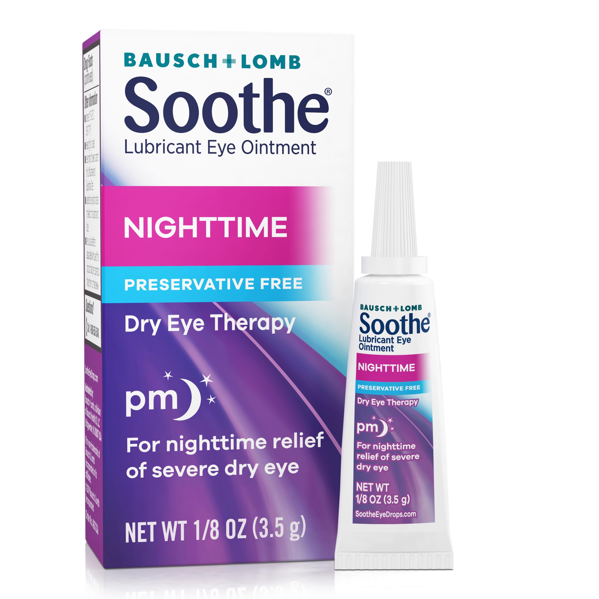 Soothe envase frontal mostrando tamaño y beneficios hidratantes