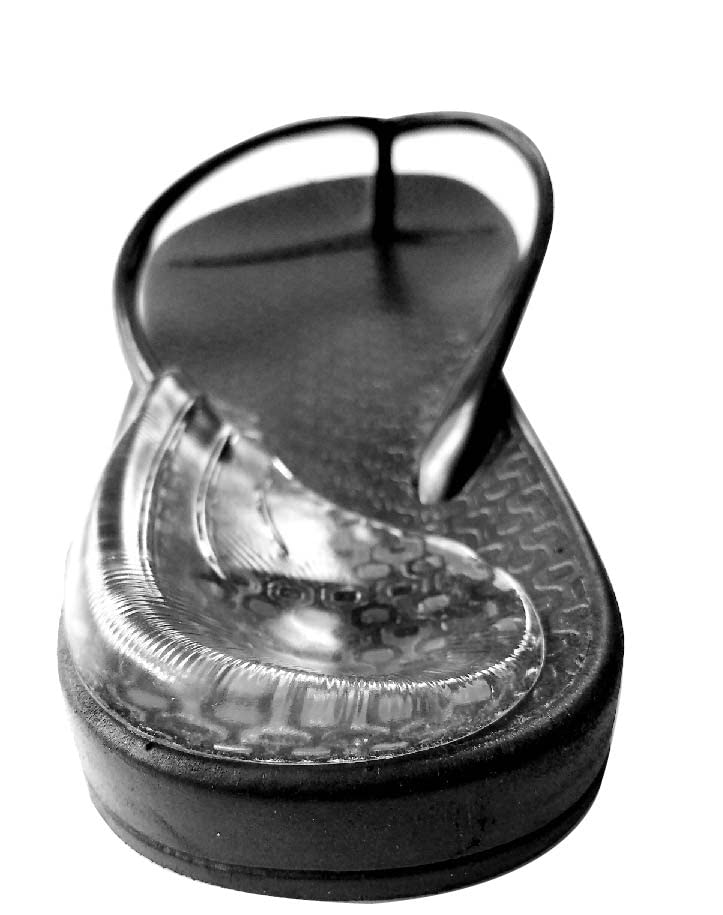 Soul Insole empaque frontal mostrando cuñas adhesivas y beneficios para soporte