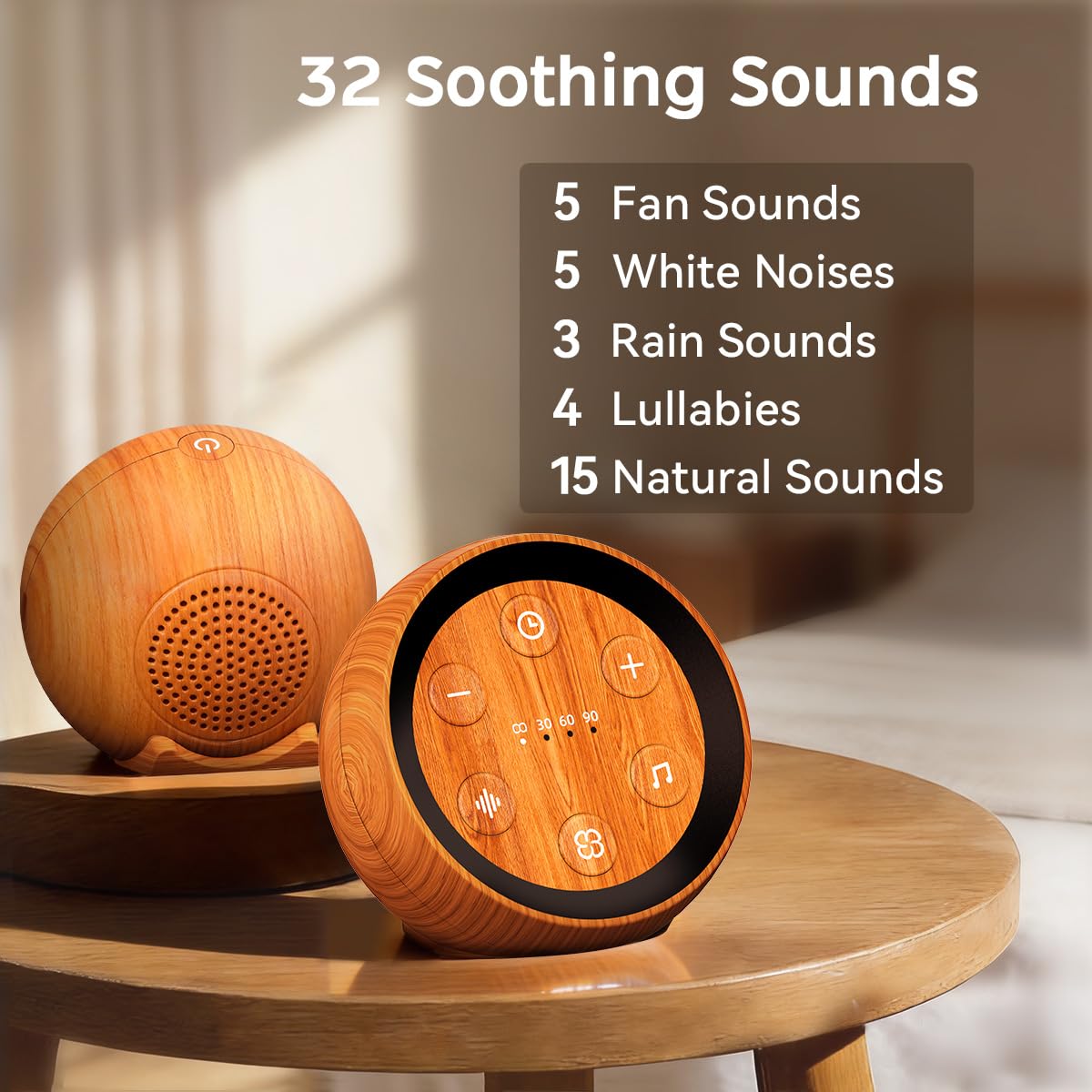 SoundMe detalle de textura y pantalla enfatizando calidad y manejo táctil