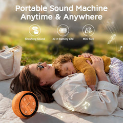 SoundMe en uso en habitación infantil creando ambiente de sueño relajante