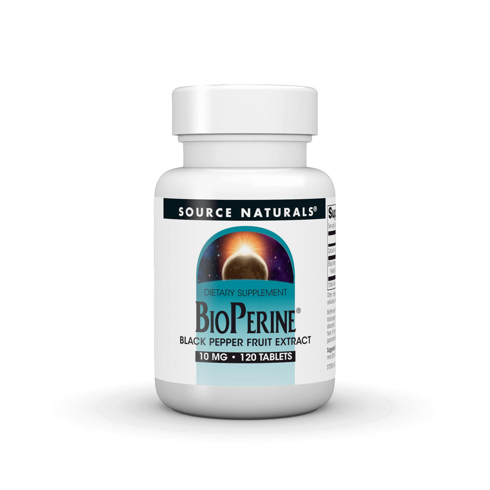 Source Naturals envase frontal mostrando 120 tabletas y marca
