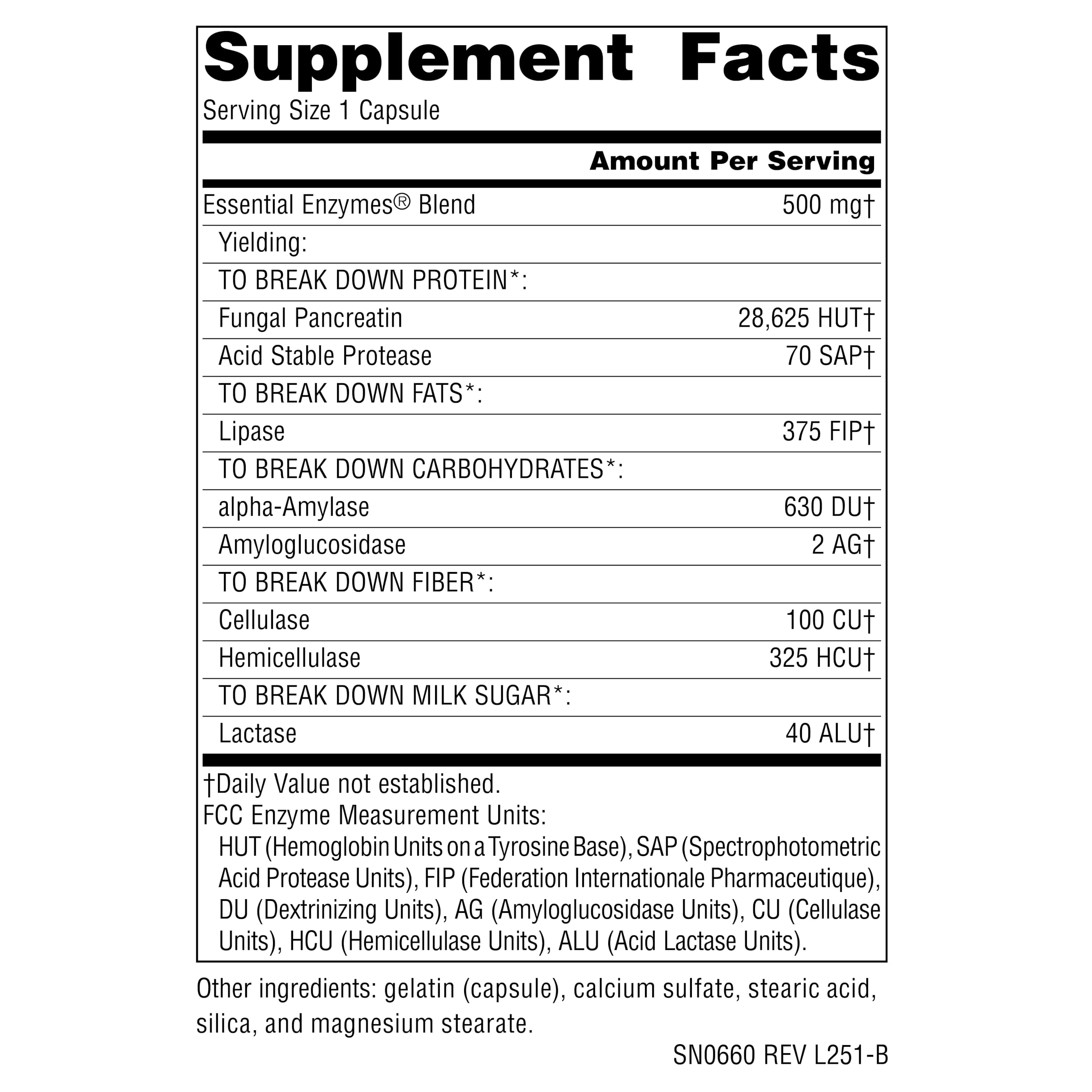 Source Naturals detalle de cápsulas de 500 mg para fácil administración