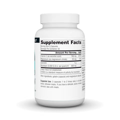 Source Naturals primer plano de la textura de las cápsulas que destaca pureza y formulación
